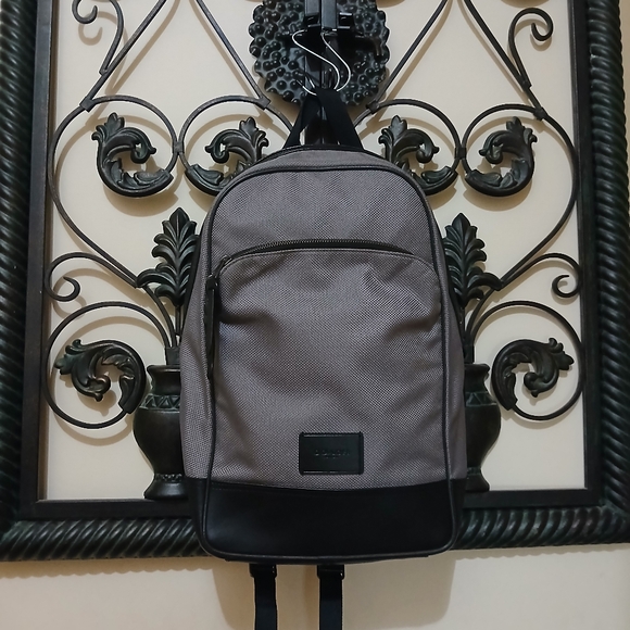Coach Slim Nylon BackPack Unisex - Picture 1 of 12